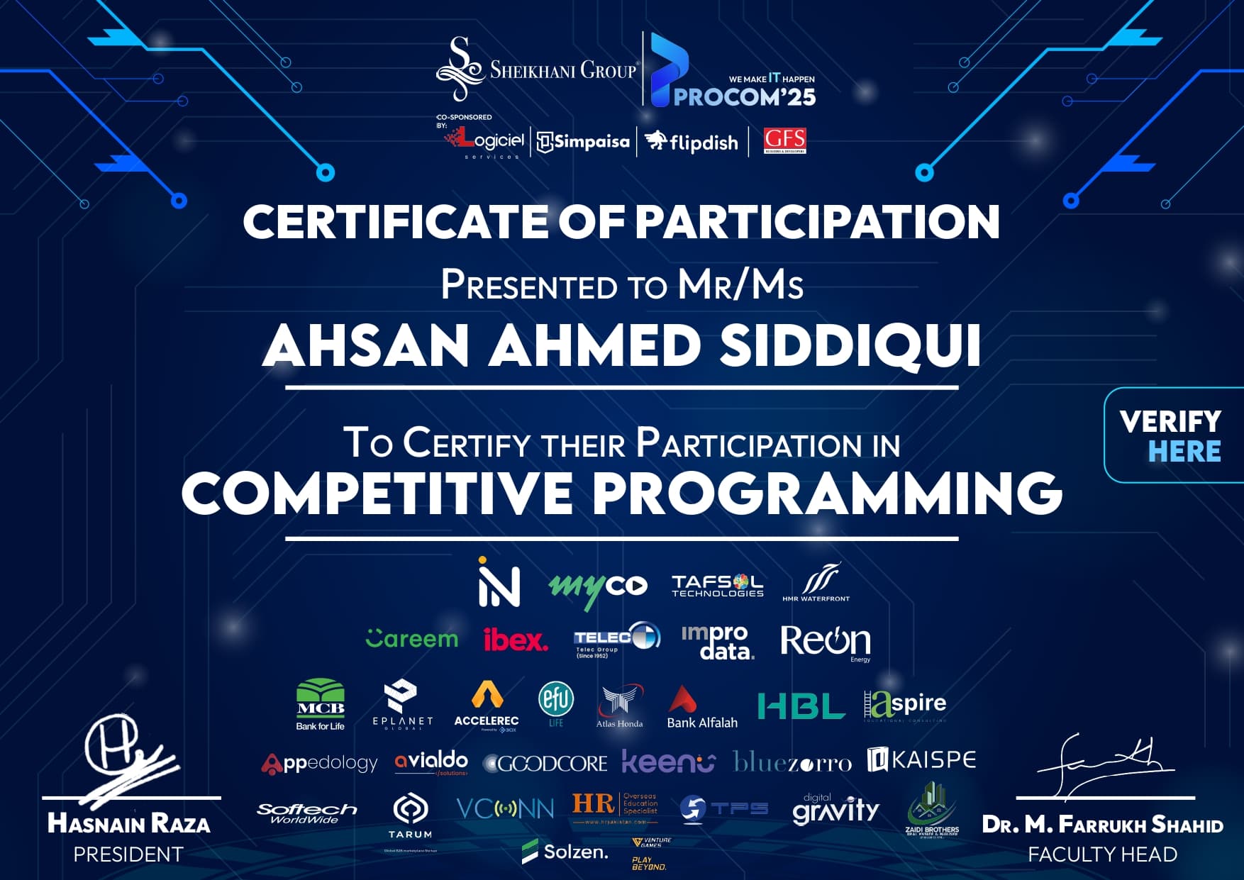 Certificate 2