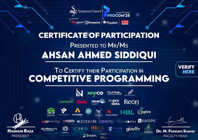 Certificate 2